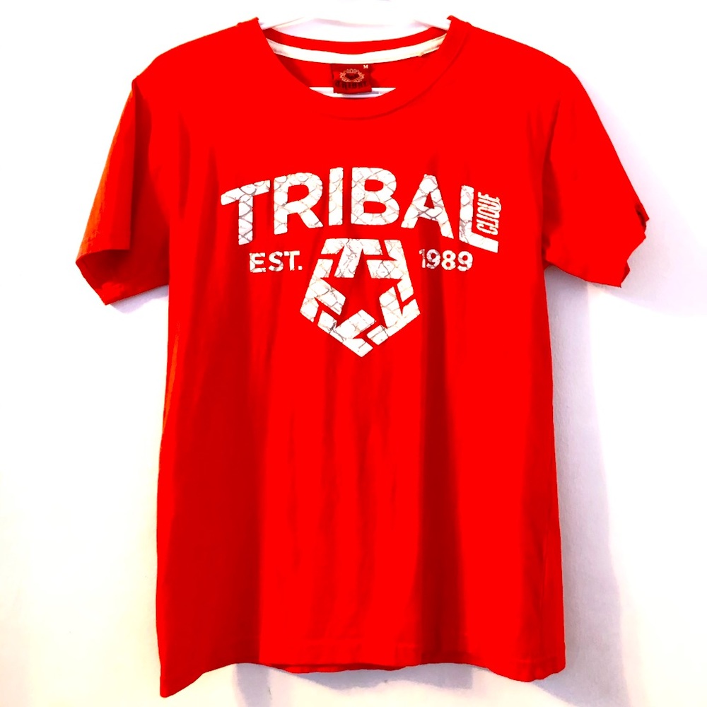 TRIBAL red t-shirt